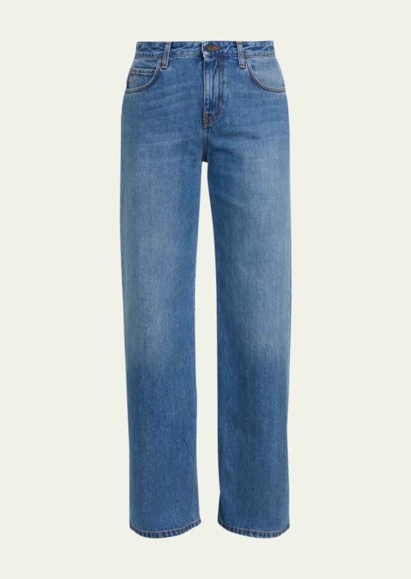 THE ROW Eglitta Straight-Leg Jeans