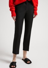 The Row Etoile Crop Wool Straight Leg Pants