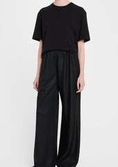 THE ROW Gala Wide-Leg Wool Pants