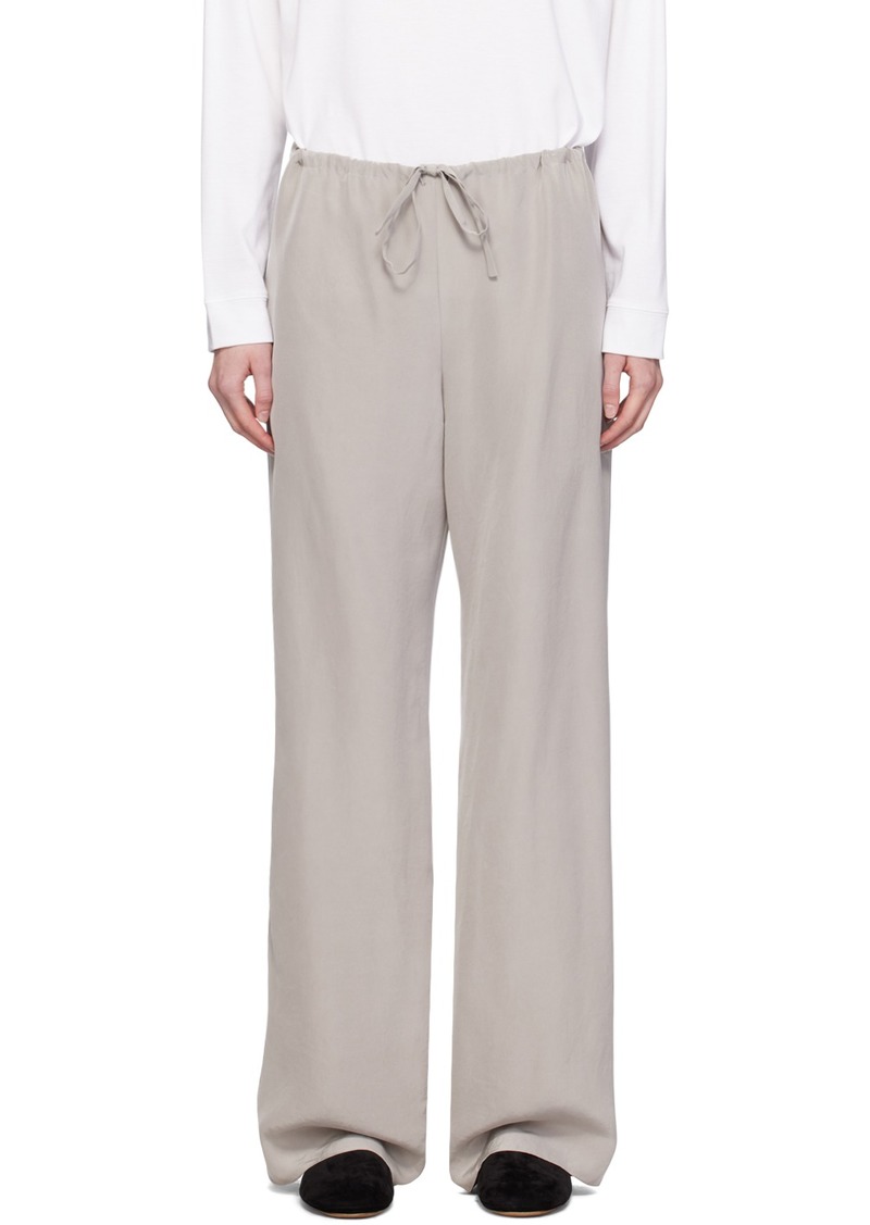 The Row Gray Jugi Trousers