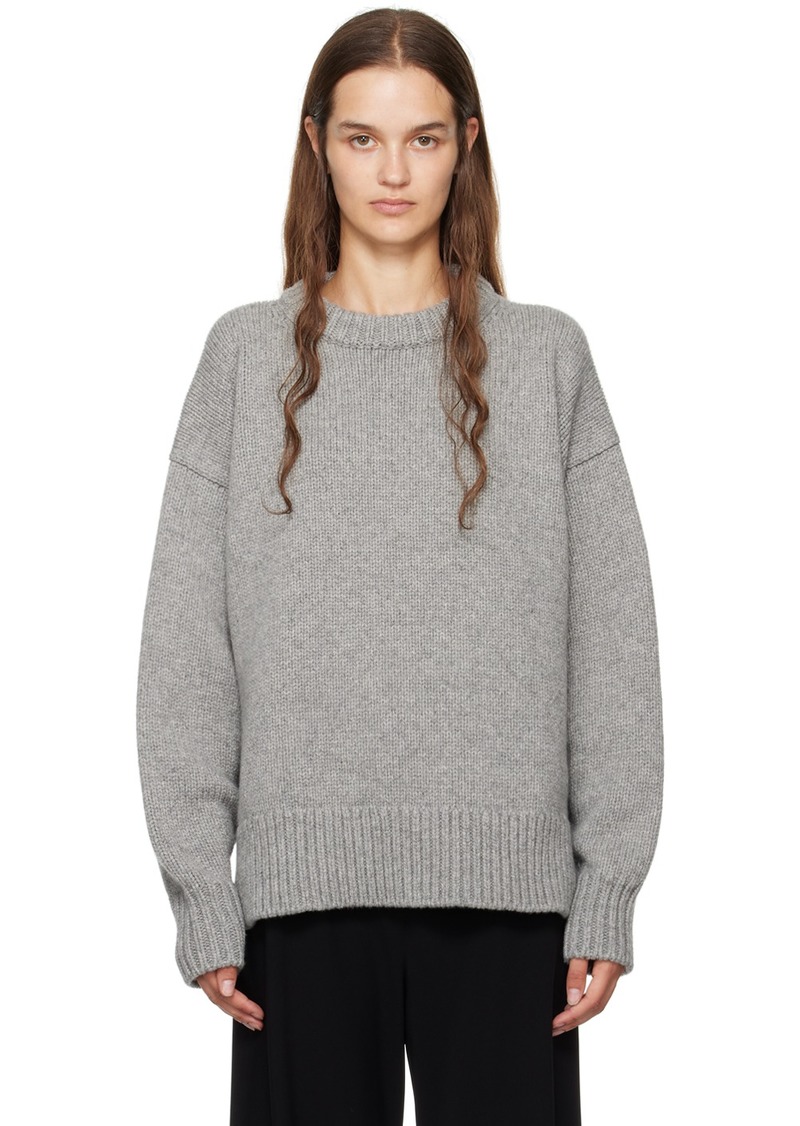 The Row Gray Ophelia Sweater