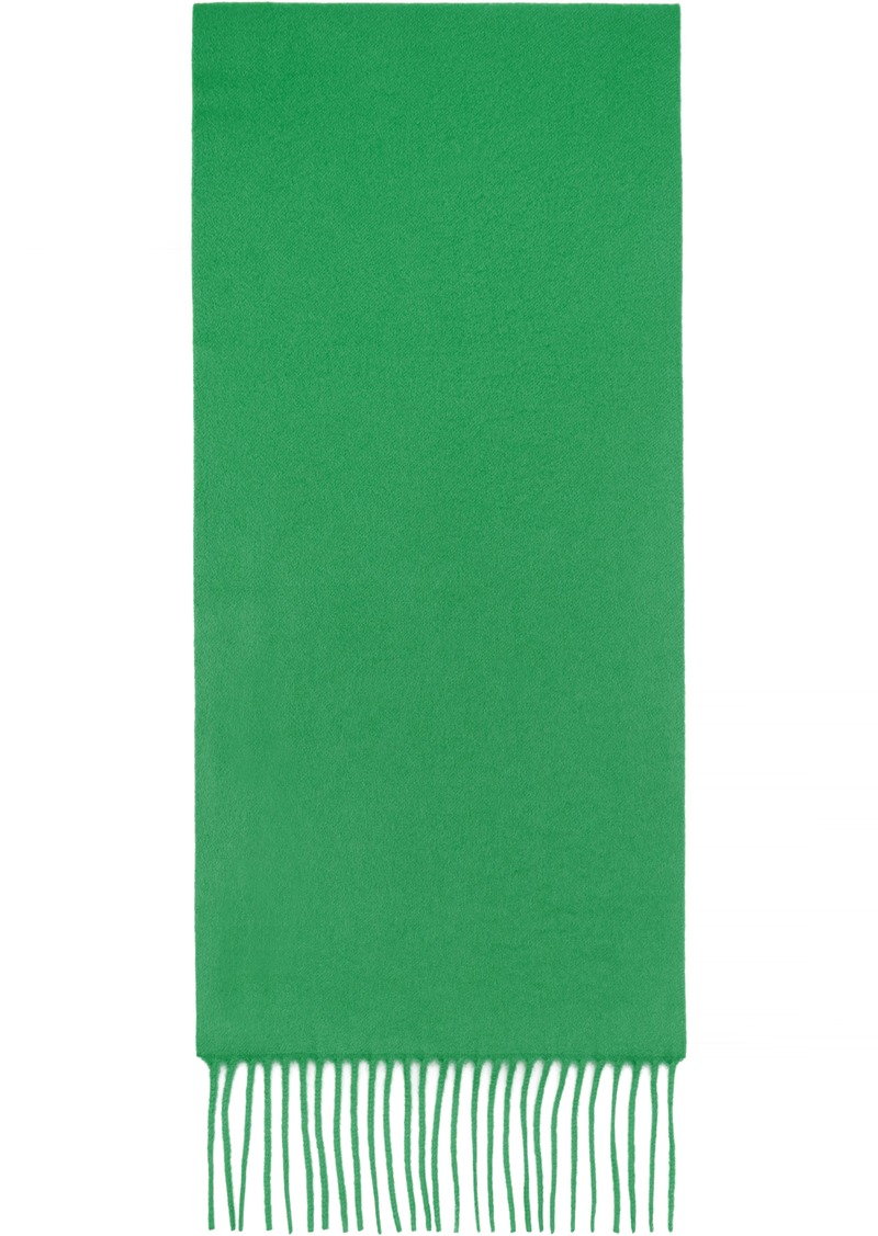 The Row Green Viktor Scarf