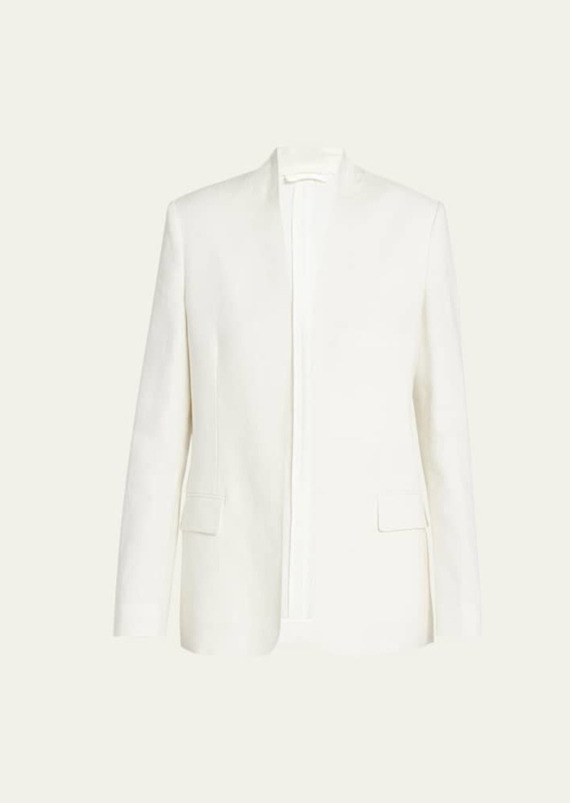 THE ROW Harvy Open-Front Linen Jacket