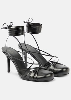 The Row Joan leather sandals