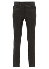 The Row Landly stretch-leather trousers