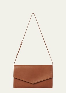 THE ROW Large Envelope Crossbody Bag in Napa Leather