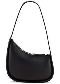 The Row Leather Half Moon Bag