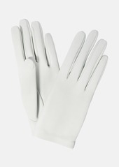 The Row Lorella leather gloves