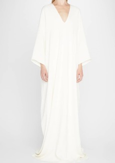 THE ROW Meelo Plunging Silk Gown