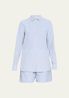 THE ROW Metis Button-Front Shirt