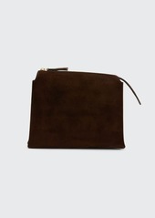 THE ROW Nu Twin Mini Crossbody in Suede