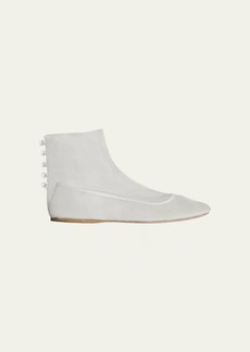 THE ROW Nymph Sheer Mesh Ankle Boots