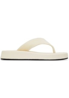 The Row Off-White Ginza Sandals