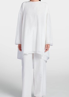THE ROW Pamul Oversized Voile Top