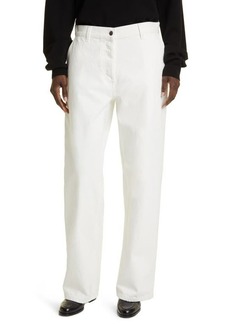 The Row Perseo Cotton & Silk Pants