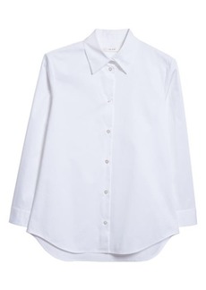 The Row Petra Stretch Cotton Button-Up Shirt