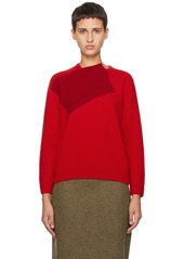 The Row Red Enid Sweater