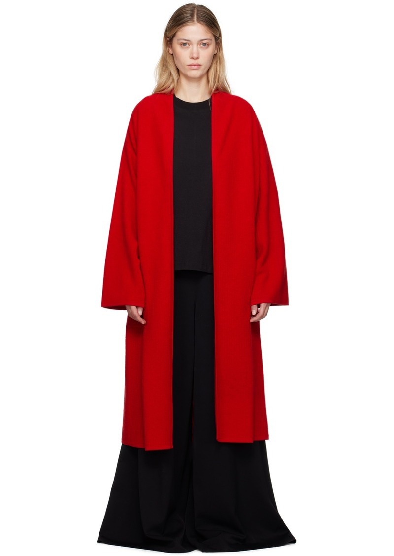 The Row Red Ghali Cardigan