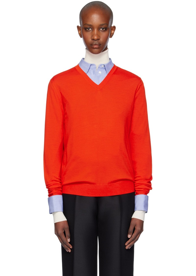 The Row Red Haius Sweater