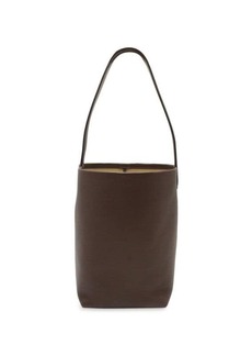 The Row Small N/S Park Tote In Brown Leather