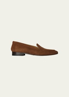 THE ROW Sophie Suede Easy Loafers