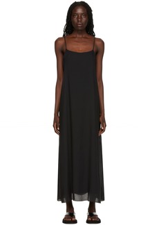 The Row SSENSE Exclusive Black Kula Maxi Dress