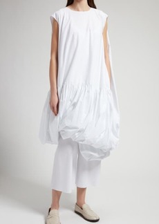 The Row Tadao Bubble Hem Cotton Dress