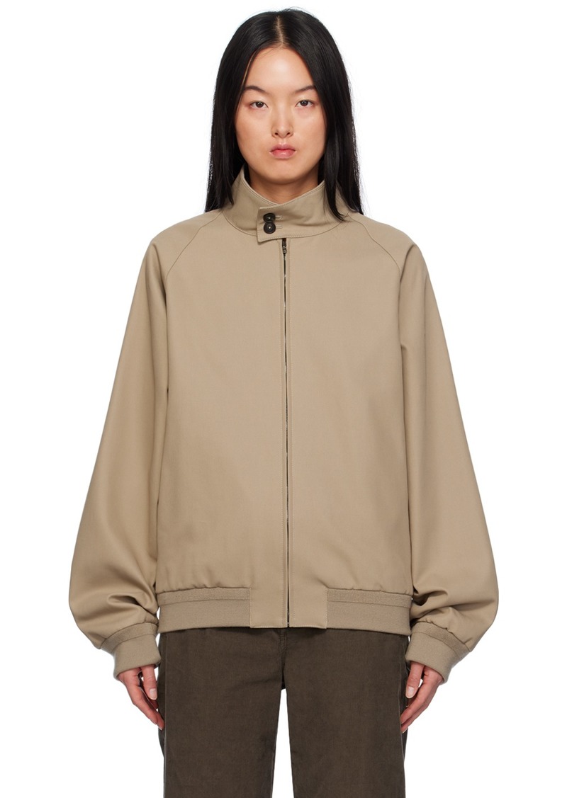 The Row Tan Harris Jacket