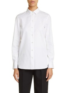 The Row Teti Cotton Button-Up Shirt