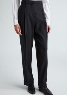 The Row Tor Wide Leg Wool Trousers