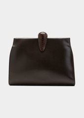 THE ROW Vera Clutch Bag in Soft Calf Leather