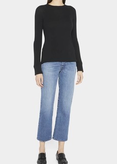 THE ROW Visby Rib Cashmere Top