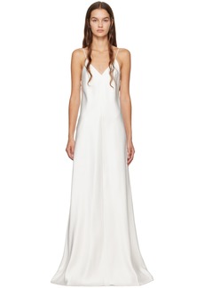 The Row White Guinevere Maxi Dress