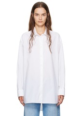 The Row White Luka Shirt