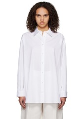 The Row White Luka Shirt