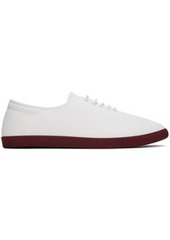 The Row White Sam Sneakers