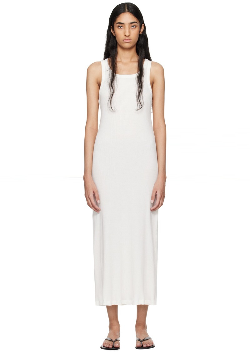 The Row White Yule Maxi Dress