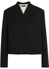 The Row Woman Tannaz Wool-blend Twill Padded Jacket Black