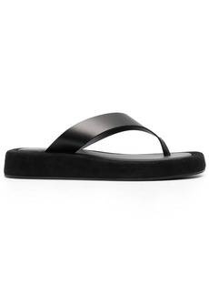 The Row thong-strap slip-on sandals
