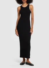 The Row Tikea Viscose Jersey Long Tank Dress