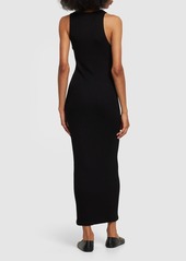 The Row Tikea Viscose Jersey Long Tank Dress