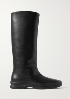 The Row Town Leather Knee Boots