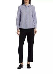 The Row Vesta Straight-Leg Wool Pants