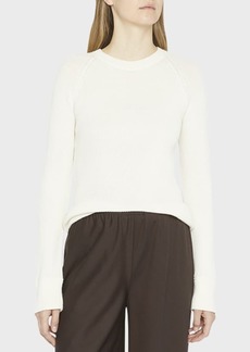 The Row Visby Rib Cashmere Top
