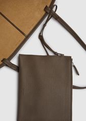 The Row Xl Park Lux Grain Leather Tote Bag