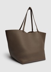 The Row Xl Park Lux Grain Leather Tote Bag