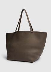 The Row Xl Park Lux Grain Leather Tote Bag