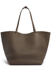 The Row Xl Park Lux Grain Leather Tote Bag