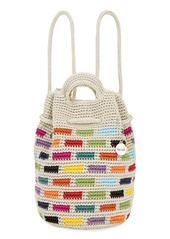 The Sak Dylan Backpack in Crochet Dual Shoulder Straps