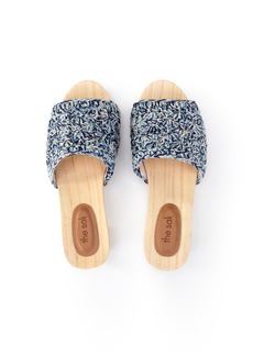 The Sak Ella Clog Sandal in Crochet Slip On Shoe